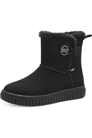 QS by s.Oliver Kinder WL Boot 5-46302-43, Stivali da Neve, Black, 34 EU