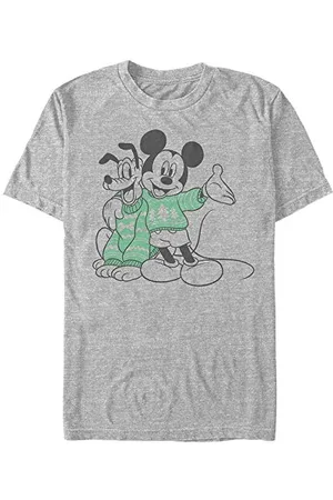 Disney Mickey Classic-Sweater Pals Organic Short Sleeve T-Shirt, , S Unisex
