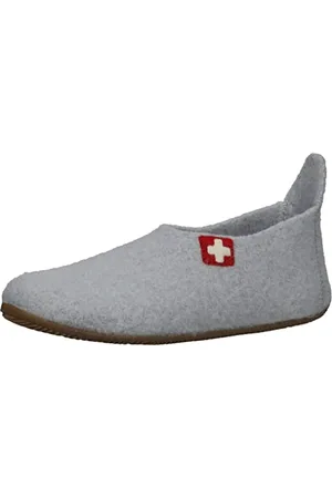 Living Kitzbühel Pantofole con Croce Svizzera, Ciabatte, , 25 EU