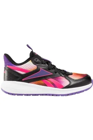 Reebok Road Supreme 4.0, Sneaker Bambina, Black/DYNAMICPURPLE/BOLDPINK, 32 EU