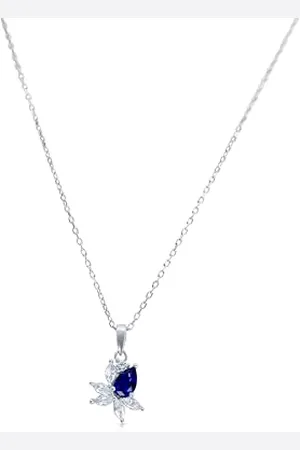 MONTEVERDI MONJ-NL0313 - Collana da donna in sterling 925 rodiato, lunghezza 45 cm, Eine Grösse, sterling, Nessuna pietra preziosa