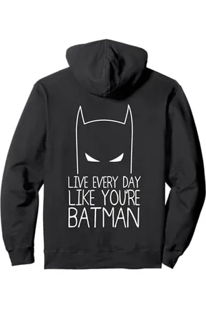 DC Comics Originals DC Batman Testo Ogni Giorno Felpa con Cappuccio