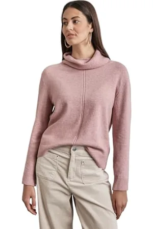 Street one A302786 Maglione a Collo Alto, Petal Rose Mel, 44 Donna