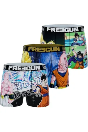 Freegun Fgdbz/1/Bm/Pk3 Boxer Corti, , XL (Pacco da 3) Uomo