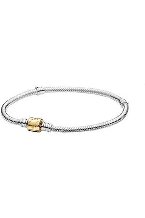 PANDORA Bracciale con ciondolo serpente Le signore argento sterling Non è un gioiello Altra forma - 599347C00, 23 cm
