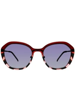 eco Chia-Clip On E23chicbgcp50, Occhiali da Sole Donna, (Rosso), Taglia Unica