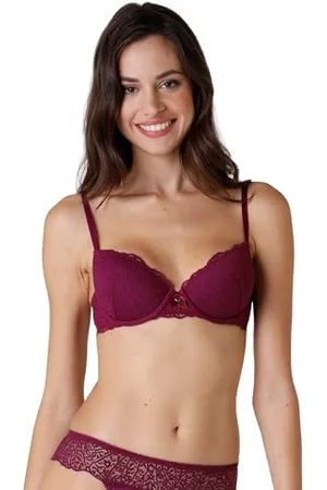 Lovable Imbottito con Ferretto Exquisite Lace Reggiseno, , 36 / 4B Donna