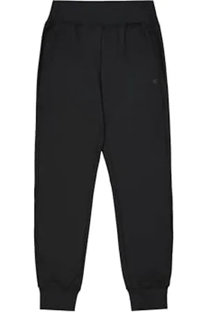 Champion Legacy C-Tech W (117663) -Compact Stretch Jersey High-Rise Jogger Pantaloni da Tuta, (NBK), XL Donna