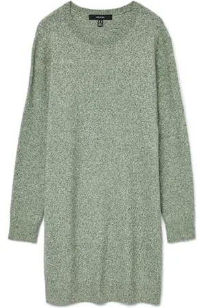 VERO MODA VMDOFFY LS O-Neck Dress GA Noos, Vestito Donna,