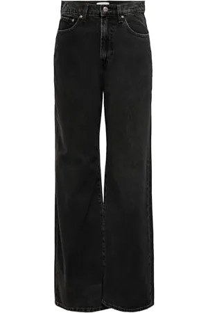 ONLY ONLHOPE Ex HW Wide DNM REA129 Noos Pantaloni, , 32W x 34L Donna