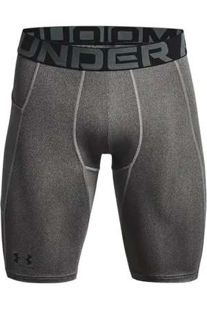 Under Armour Uomo UA HG Armour Lng Shorts, Shorts Uomo a Compressione, Pantaloncini Palestra Uomo con Tecnologia Assorbi-sudore, Pantaloncini Uomo Sportivi e Leggeri
