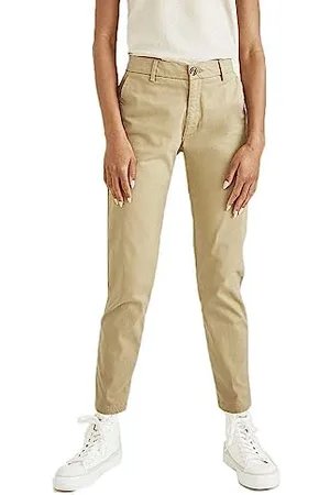 Dockers Weekend Chino Skinny Fit, Tall, Pantaloni Casual Donna, (Harvest Gold), 27 Lungo