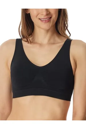 Schiesser Bustier mit Herausnehmbaren Pads Nahtlos-Classic Seamless Reggiseno Sportivo, , S Donna