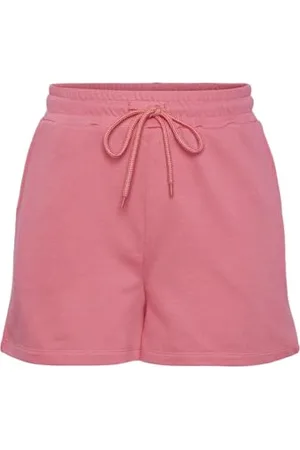 Pieces® PCCHILLI Summer HW Shorts Noos Pantaloncini, Rosa Acceso, L Donna