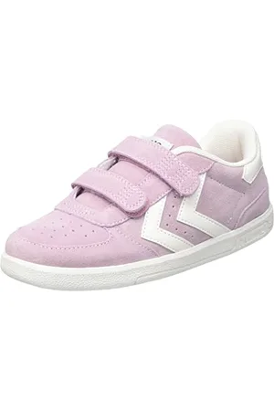 Hummel Vittoria Scamosciata II, Scarpe da Ginnastica Unisex-Bambini, , 19 EU