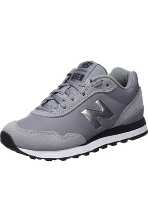 New Balance 515, Sneaker Donna, Grigio (Grey/Silver Metalic), 36 EU