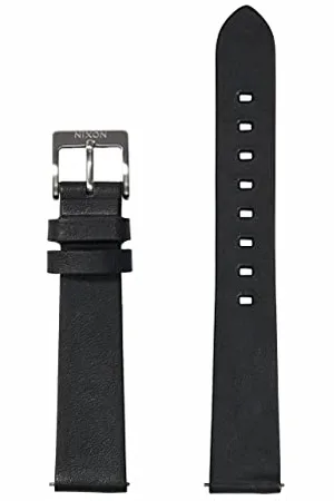 Nixon Pineapple BA001-000-00 - Cinturino di ricambio per orologi con distanza di 16 mm, in pelle di ananas vegana, colore , con fibbia in acciaio inox e occhiello per cinturino, , 16mm