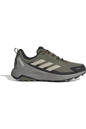 adidas Terrex Anylander Rain.RDY Hiking Shoes, Scarpe da Trekking Uomo, Olive Strata/Wonder Beige/Core Black, 40 EU