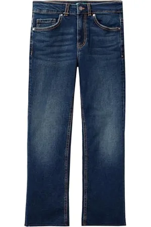 Benetton Pantalone 4OTADE010 Jeans, , 32 Donna