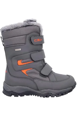 CMP Kids Hexis Snow Boot WP, Ttitanio-Arancio, 29 EU