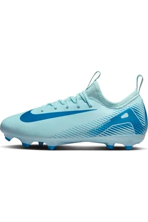 Nike JR Zoom Vapor 16 Academy FG/MG, Sneaker, Glacier Blue/Blue Orbit, 35.5 EU