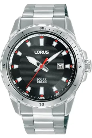 Lorus Orologio analogico al quarzo da uomo con bracciale in acciaio inossidabile, - RX367AX9