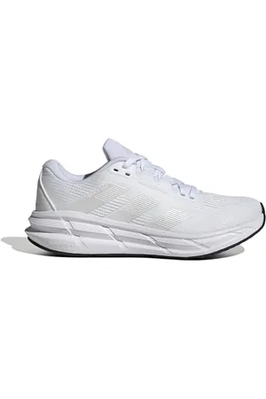 adidas Questar 3 Running Shoes, Scarpe da Corsa Donna, Cloud White/Cloud White/Core Black, 44 EU