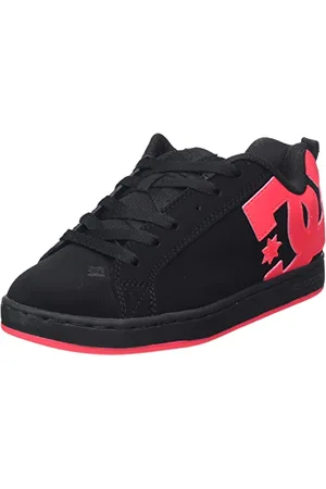Dcshoes Court Graffik-Shoes for Women, Scarpe da Ginnastica Donna, Black/Hot Pink, 36 EU