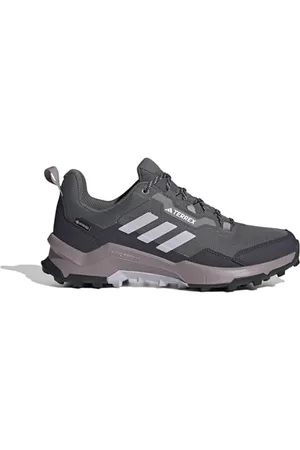 adidas Terrex AX4 Gore-Tex Hiking Shoes, Scarpe da Trekking Donna, Grey Five/Silver Dawn/preloved Fig, 38 2/3 EU