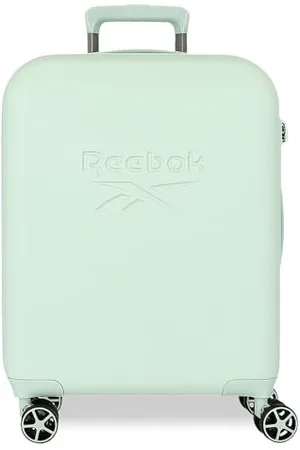Reebok Franklin, valigia da cabina, set valigie, realizzato in ABS, materiale resistente e leggero, chiusura TSA, quattro ruote doppie a rotazione multidirezionale, di Joumma Bags, , 40x55x20