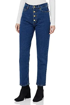 KENDALL + KYLIE KENDALL & KYLIE K&K W High Rise Slim Denim Jeans KKW3712018 Pants, , 32 Women