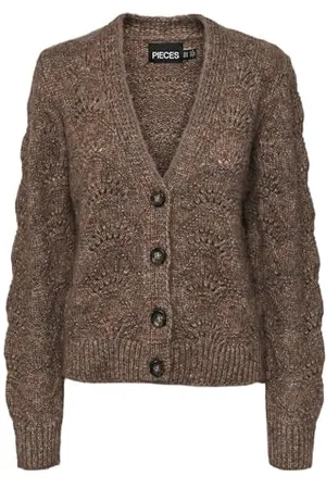 Pieces® Pcbibbi Ls Knit Cardigan Noos Bc, Blazer Donna, , S