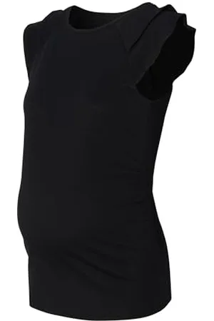 ESPRIT ESPRIT T-Shirt Senza Maniche, Deep Black-002, M Donna