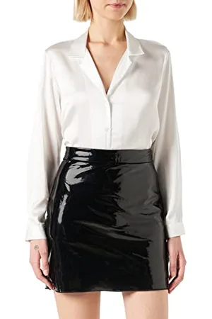 Pieces® Pcmy HW Shiny Skirt Gonna, , Small Donna