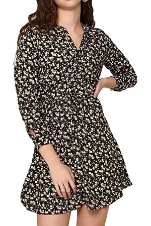 ONLY Onlcory L/S V-Neck Tunic Wvn Noos, Vestito Donna, , S