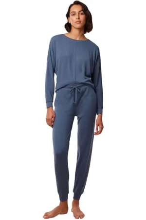Triumph Donna Cozy Comfort Cozy Trouser, Crown Blue, 42