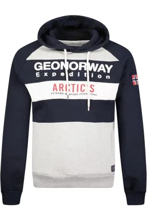 Geographical Norway Gentil Men Felpa con Cappuccio, , XL Uomo
