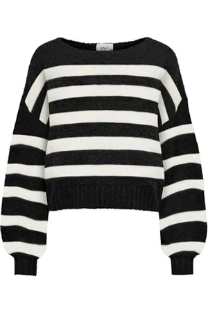 ONLY Onlaya Life L/S Boatneck Pull CC Knt Maglia, , L Donna