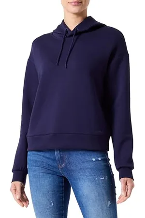 ONLY Onplounge Hood LS Swt Noos Felpa con Cappuccio, , S Donna