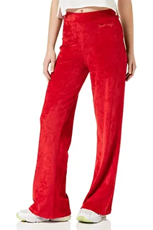 KENDALL + KYLIE KENDALL & KYLIE K&K W Velour High Rise Flare Pants KKW3711720, , L Women