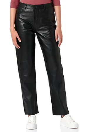 JJXX Jack & Jones Jxgrace Straight HW Leather Pants Noos, Boxer Bambino Donna, , M