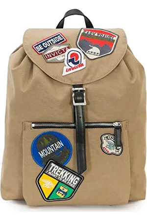 Invicta Zaino - ALPINO HERITAGE PATCH - - Borsa Donna, Viaggio & Tempo Libero - Eco Material - 20 LT
