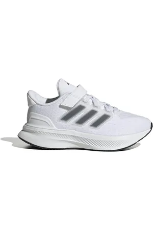 adidas ULTRARUN 5 Shoes Kids, Scarpe da Corsa, Cloud White/Core Black/Cloud White, 29 EU