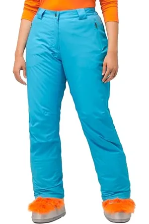 Ulla Popken Thermo-Funktionshose, Wasserdicht Pantaloni, , 38W x 32L Donna