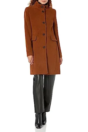 DKNY Capispalla da Donna Buttondown con Colletto e Tasche Giacca