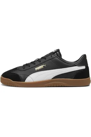 PUMA Club 5v5 SD, Scarpe da Ginnastica Unisex-Adulto, Nero Bianco Oro, 37.5 EU