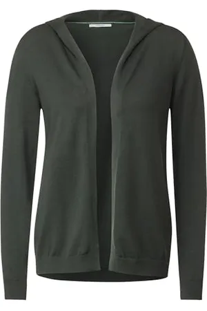 CECIL Basic Open Hoody Cardigan, , XXL Donna