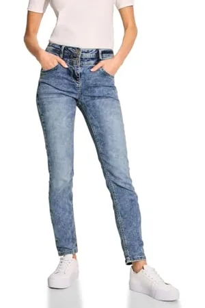 CECIL B376017 Jeans Slim Fit, , 34W x 32L Donna
