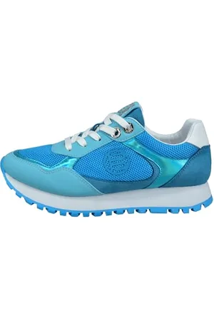 Bagatt TT. D32-A6L16, Scarpe da Ginnastica Donna, Azzurro Chiaro/Metallici, 42 EU