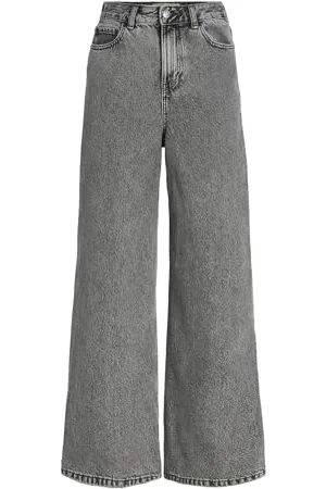 JJXX Jxtokyo Wide HW R6119 Jeans DNM Noos, Grigio Denim, 31W x 30L Donna